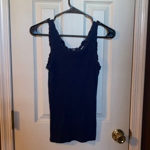 Charlotte Russe navy tank top